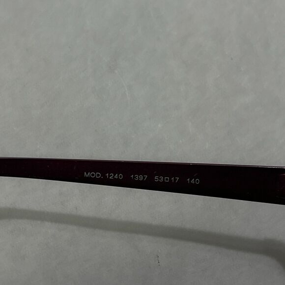 Versace Eyeglasses Frames Only Mod 1240 1397 Purple 53 17 140 - Picture 2 of 16
